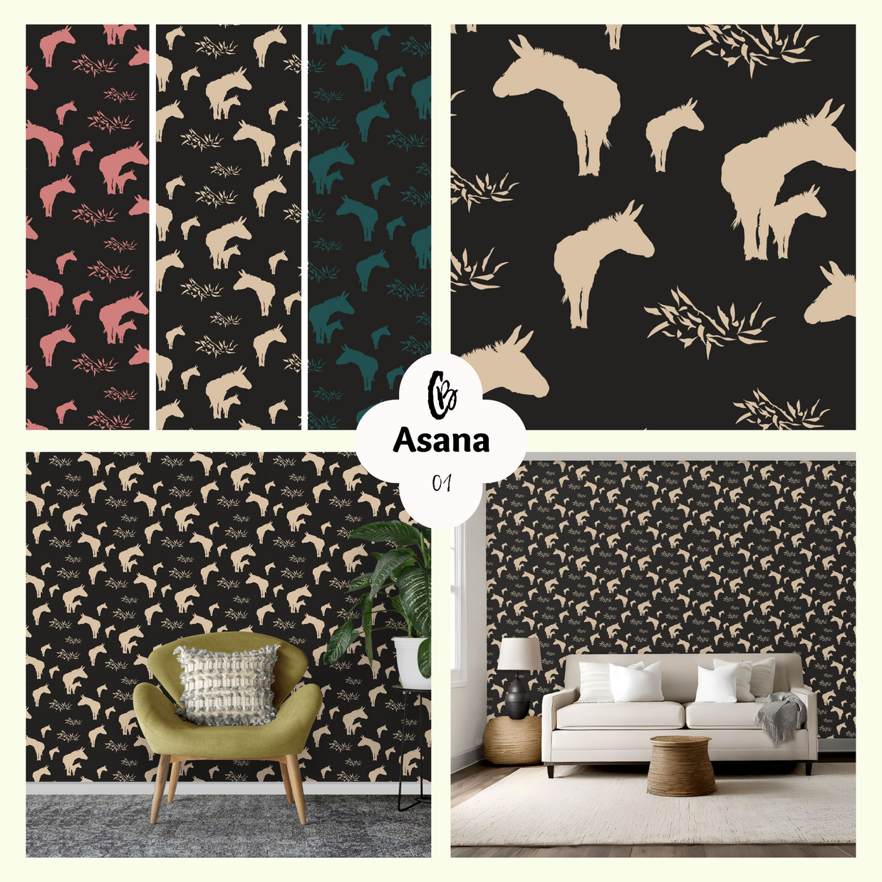 ASANA WALLPAPER COLLECTION