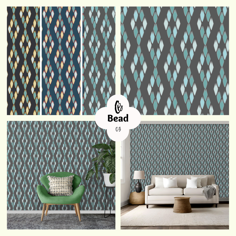 BEAD WALLPAPER COLLECTION - Color Baggage