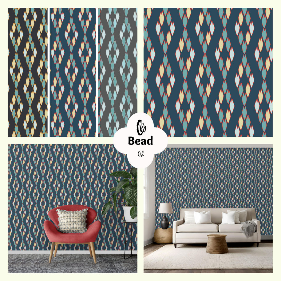 BEAD WALLPAPER COLLECTION - Color Baggage