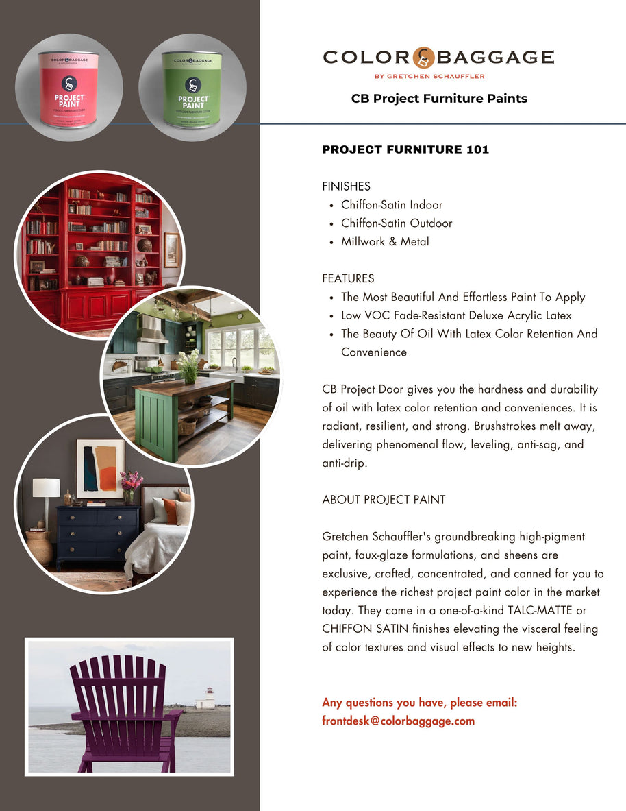 PROJECT PAINT RUSH-OUTDOOR - Color Baggage