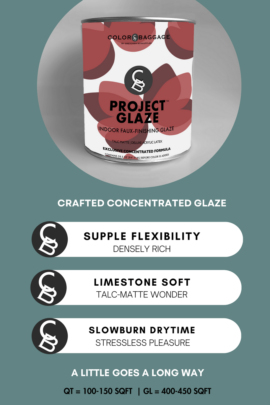 CB PROJECT PAINT INDOOR MATTE GLAZE - Color Baggage