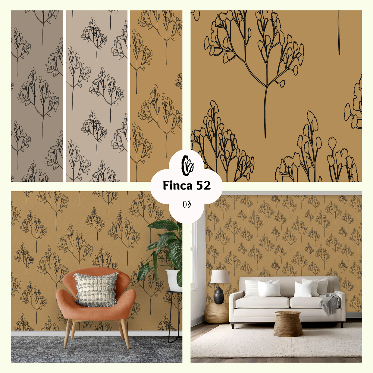 FINCA MURAL STYLE WALLPAPER COLLECTION