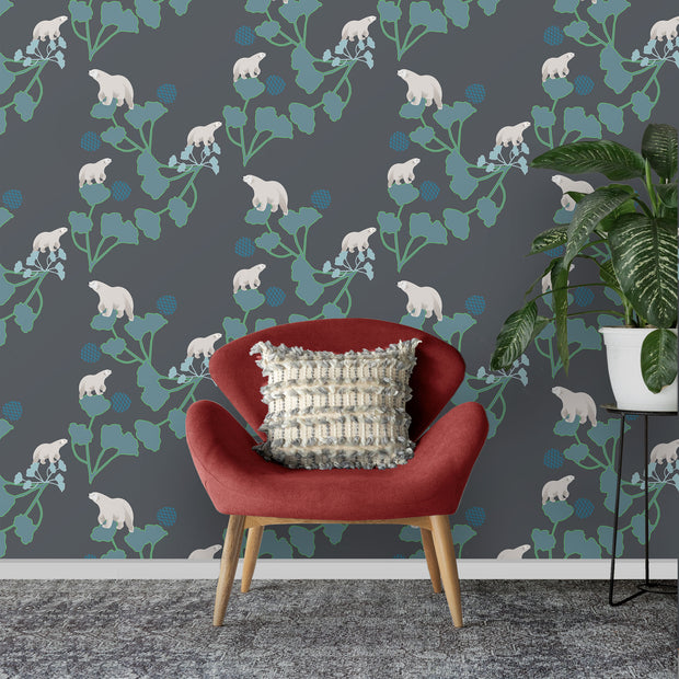 URSA MURAL-STYLE WALLPAPER COLLECTION - Color Baggage