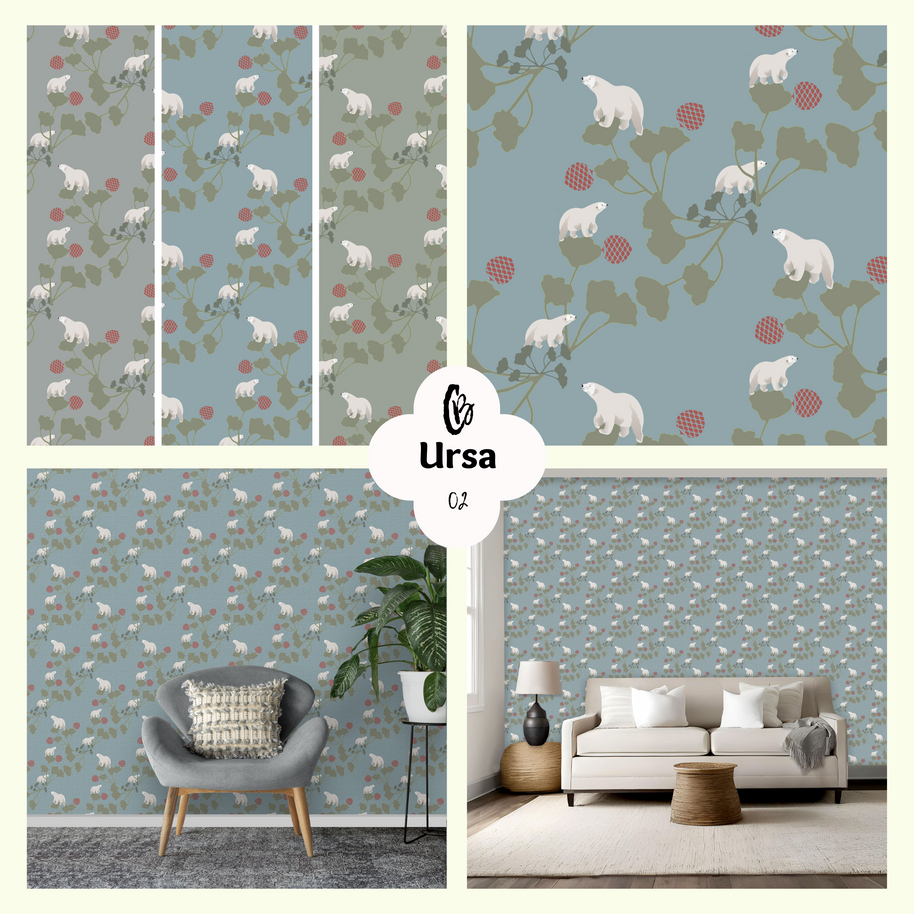 URSA WALLPAPER COLLECTION - Color Baggage