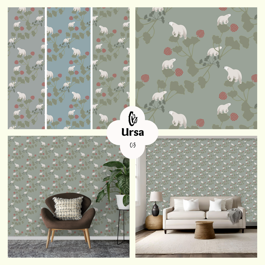 URSA WALLPAPER COLLECTION - Color Baggage